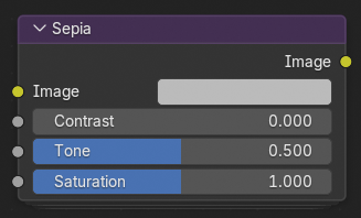 棕色调节点。