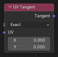 UV切向节点。